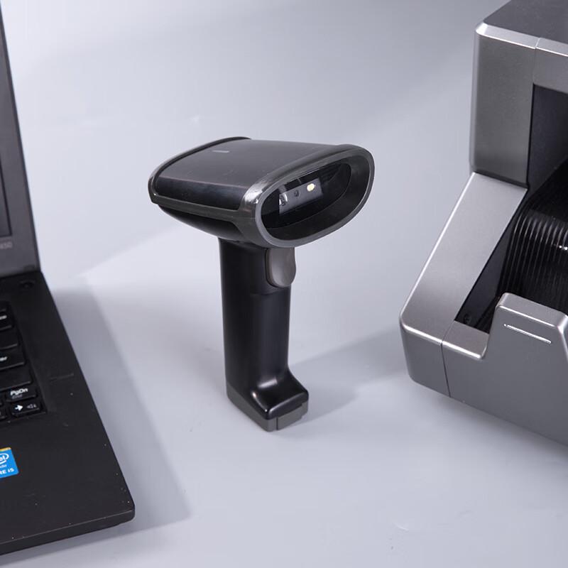 Deli Wireless High-Precision 2D Barcode Scanner