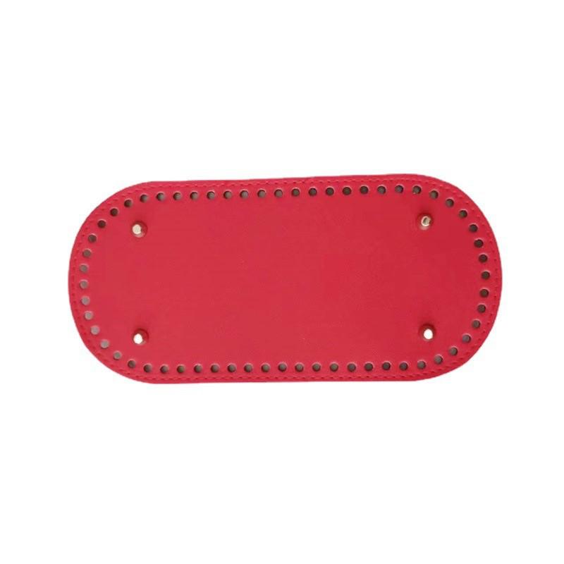 DIY Handmade Oval Bag Base - HyunA Crochet Leather Woven Plate 25*12