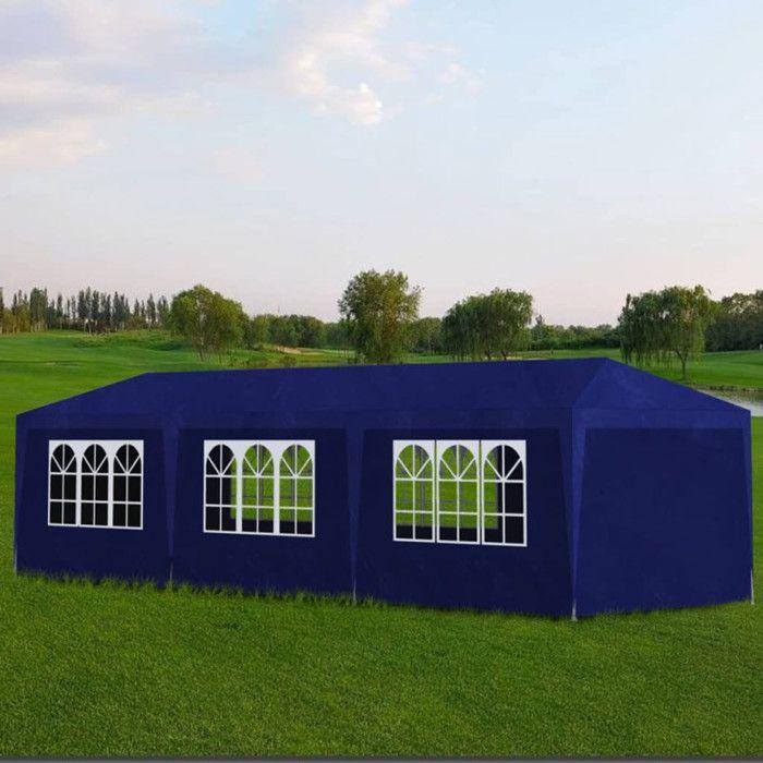 VidaXL Tonnelle de Jardin Tente de Réception 3x9 m Chapiteau Pavillon Auvent 90339