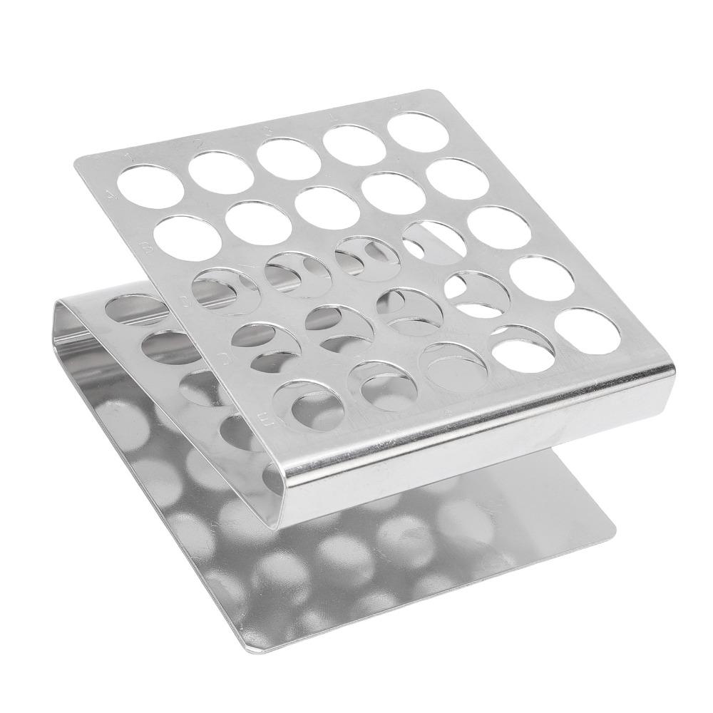 25 Holes 15/17mm 25 Holes Z Shape Centrifuge Tube Rack  Centrifuge Tube Placement