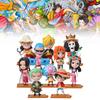 Piece One 10pcs Role Pvc Toy Model Desktop Decoration Children Gift Christmas
