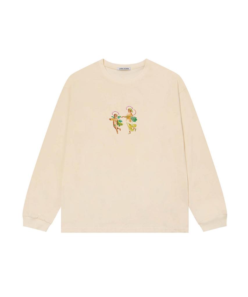 Chindaun Flirting Angels Long Sleeve Oversized
