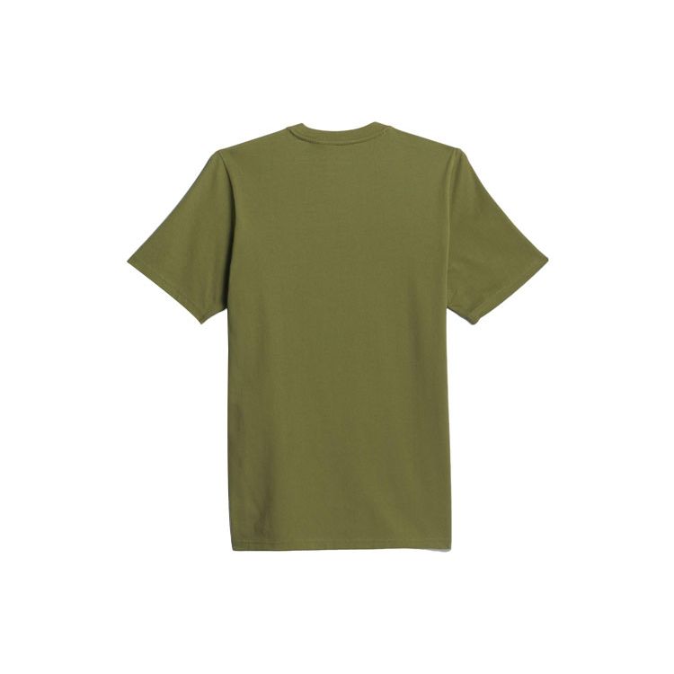Adidas Originals Heavyweight Shmoofoil Tee Solid Logo Sports Short Sleeve T-Shirt Men Tops Light-Green II5963