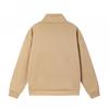 2025 European Autumn/Winter Fashion Zipper Lapel Solid Color Casual Two-Piece Set
