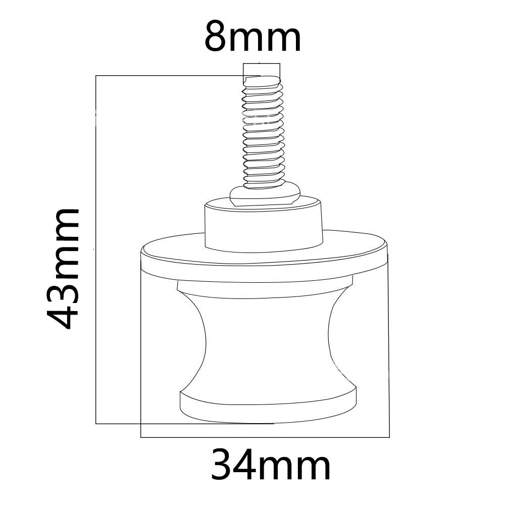 For GSXR 600 750 1000 Gsxr600 Gsxr750 Gsxr1000 1998-2022 CNC Swingarm Spools Slider Screws Stand 8MM Motorcycle Accessories