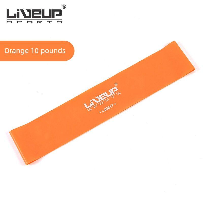 

Yoga Elastic Force Circle Men and Women Resistance Band Fitness Elastic Ring Hip Dance Squat Rehabilitation Latex Training Tension Band Orange 10 lbs [Beginner s recommend]]
