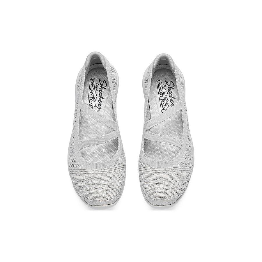 Skechers Versatile Comfortable Low-Top Casual Shoes Women Sneaker Light-Gray 158871-LTGY
