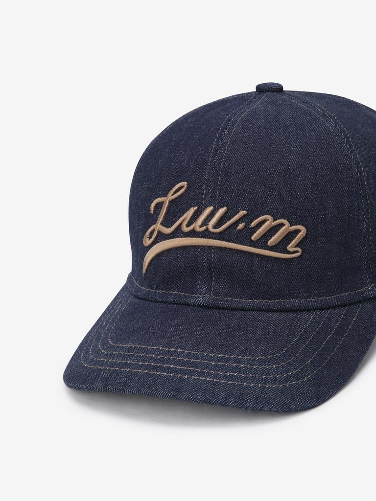 LUVM Luv.M Logo Ball Cap_Navy