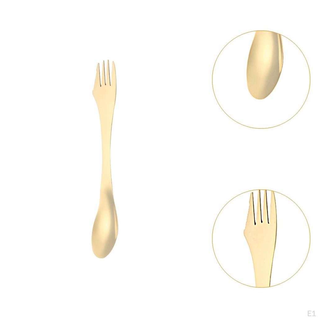 3-in-1 Spork Gabel Löffel Messer Campingbesteck für Rucksacktouren Picknick Küche