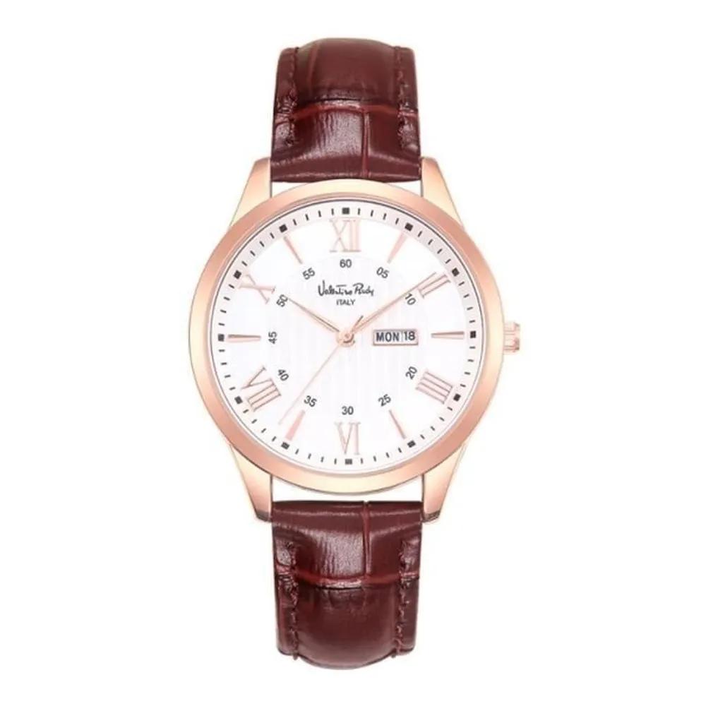 Valentino Rudy VR1126A-RGBR L Women's Leather Watch