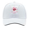 Gemini Girl Red Lip Inspirational Sandwich Baseball Cap