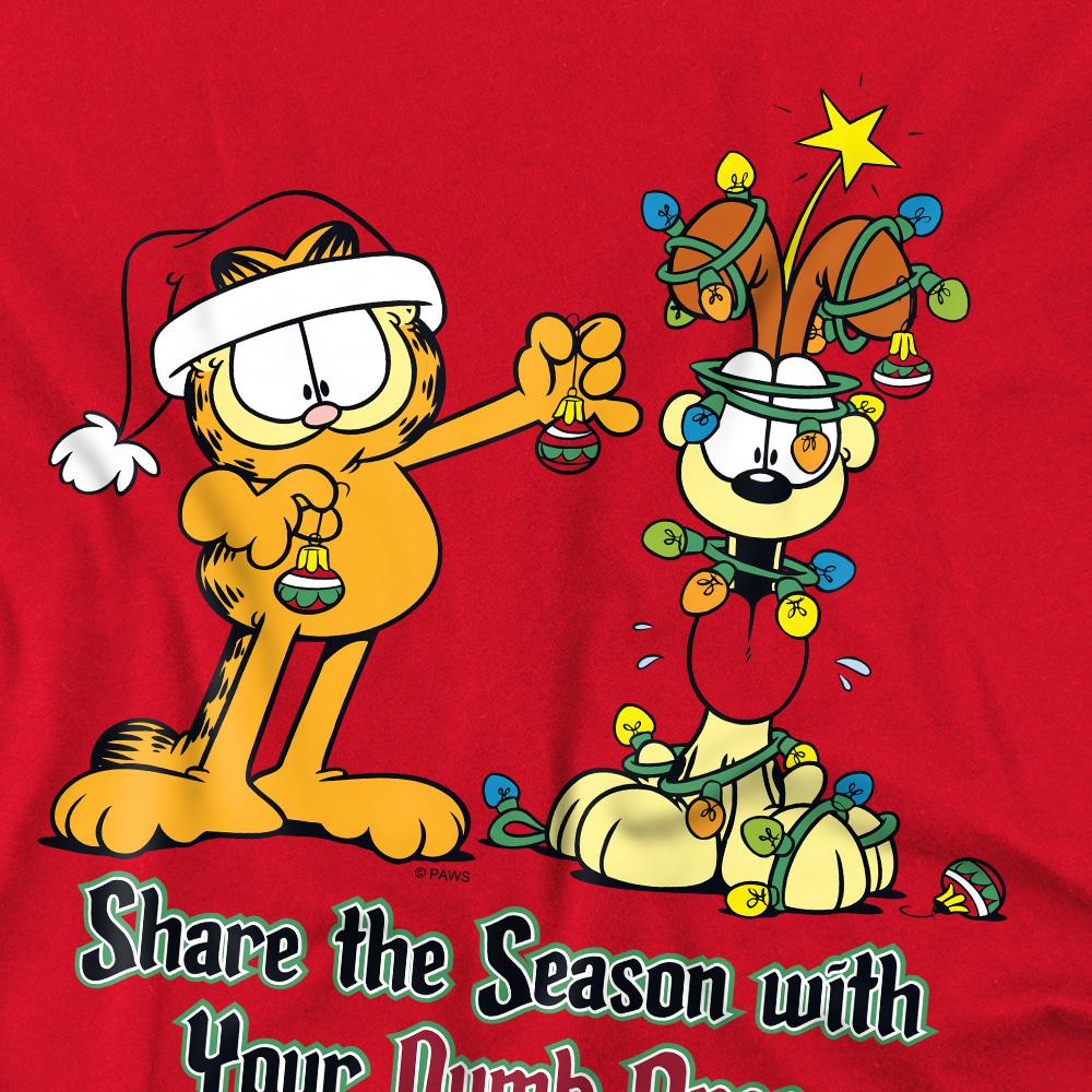 Garfield Mens Share The Season T-Shirt