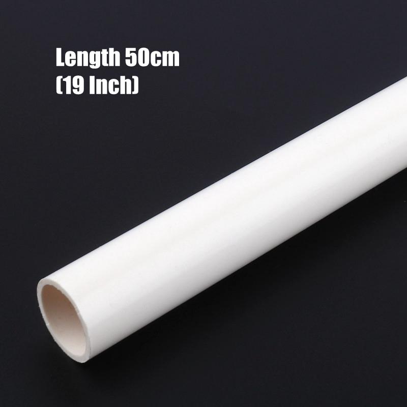 2pcs/lot Outer Dia.32 40mm PVC Pipe Length 50cm 19" Agriculture Garden Irrigation Watering Aquarium Tank Water Supply PVC Tube