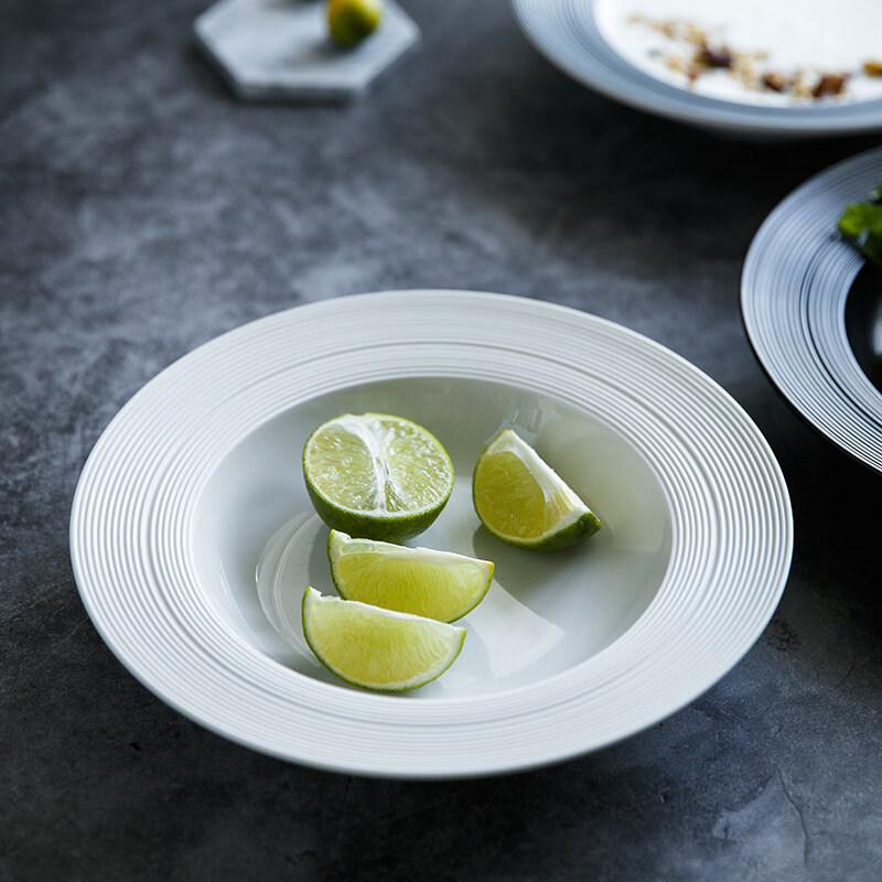 Nordic Style Ceramic Pasta Plate