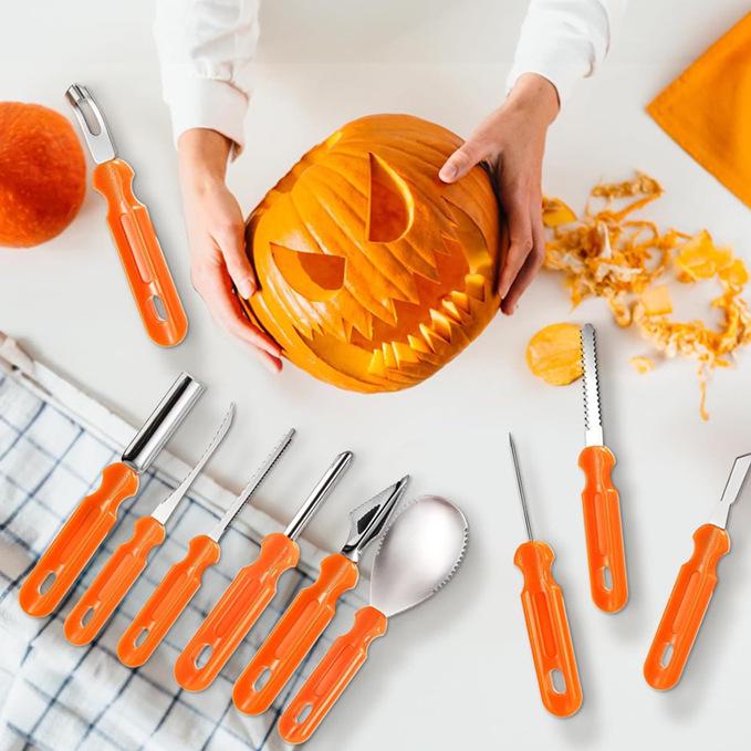 Halloween Pumpkin Lantern Carving Tool Set - Expression Knives