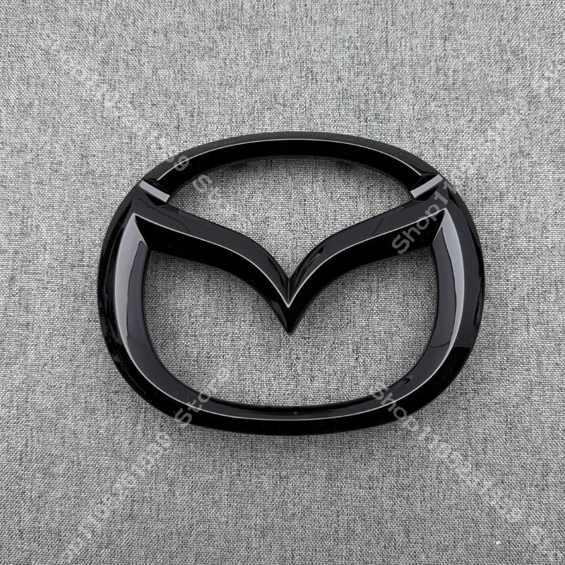 Car Front Grille Decorative Front Cover Badge Accessories for 2022-23-24-2025 Year MAZDA CX-5 Trunk Badge 2.5 AWD Emblems  Black