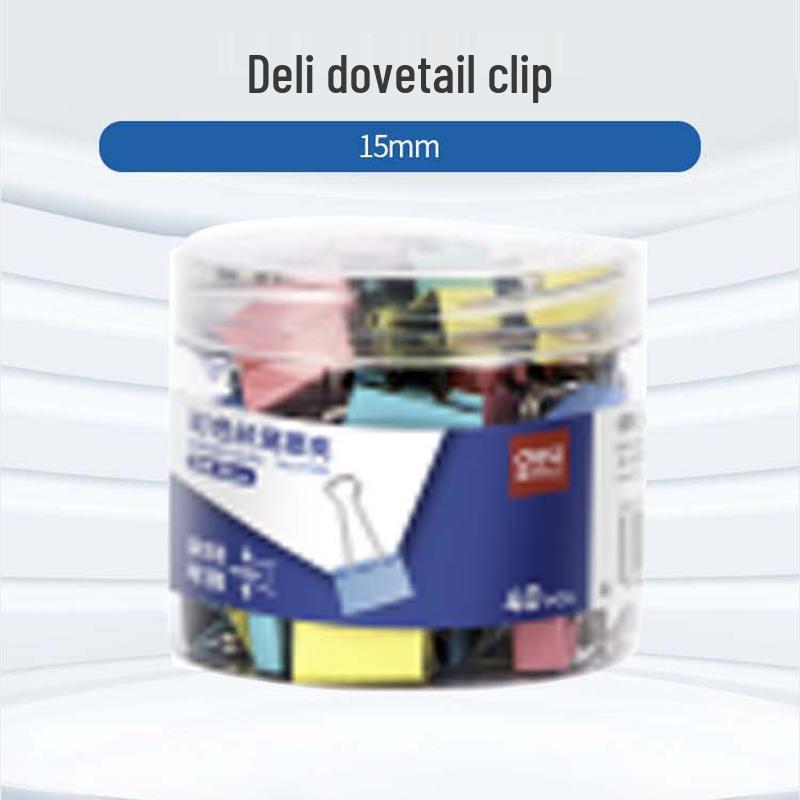 Deli 15mm Mini Binder Clips 15mm