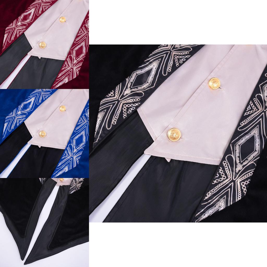 Elegant Gothic Victorian Tailcoat For Halloween Steampunk Medieval Jacket