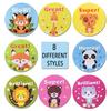 500Pcs Teacher Reward Stickers Cute Animal Stickers School Motivational Stickers