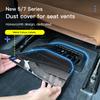 Car Seat Floor Air Conditioner Outlet Dust Protective Cover Sticker For BMW M E90 E60 F30 F10 E39 E36 F20 G30 G20 E87 E92 E91 X5 Pdzr82