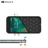 Coque iPhone 8 - Résilient TPU - Protection antichoc - Flexible - Noir