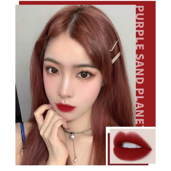 Texture Spacewalk Appearance Dual-use Velvet Matte Lip Paste for Girl