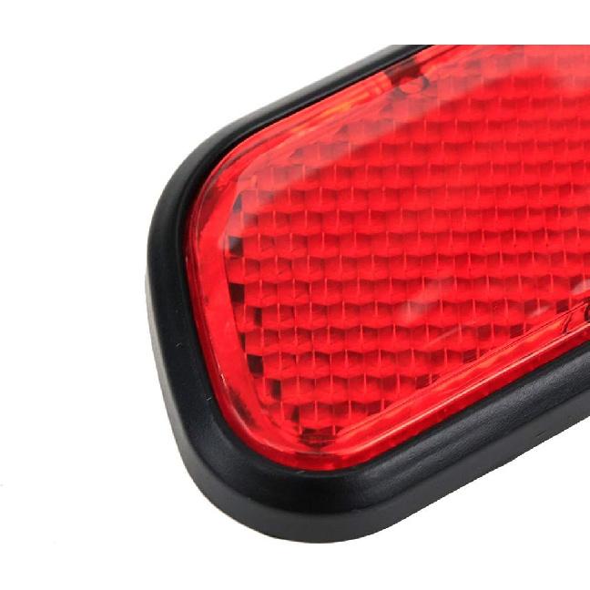 Car Reflective Sticker Stick-On Red Warning Safety Reflector Strips Pack of 2