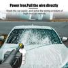 2000W Cordless Portable Car Washer Spray Water Gun   Car Wash Cleaner Machine Pressure Water Nozzle Cleaning Machine Kit with 2 Battery