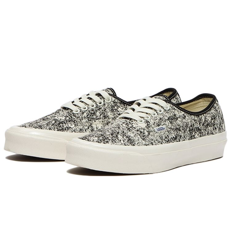 Vans OG Authentic LX Acid Wash - Black Unisex Sneakers Marshmallow VN0A4BV94I9