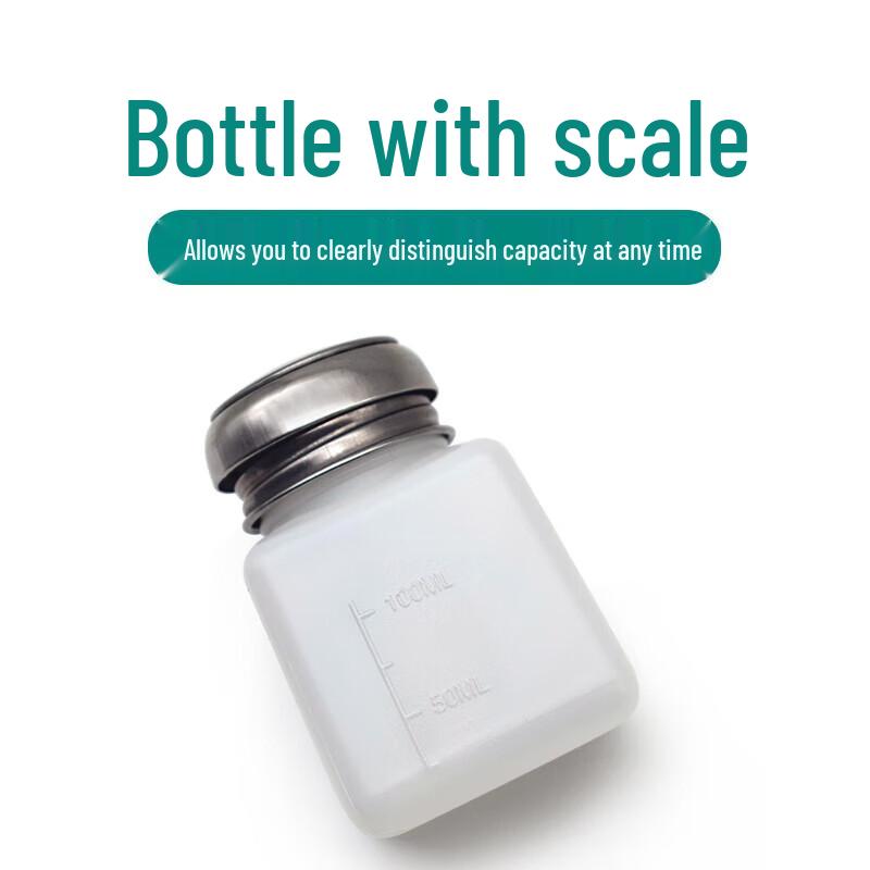 200ml Press-Type Alcohol Dispenser Bottle