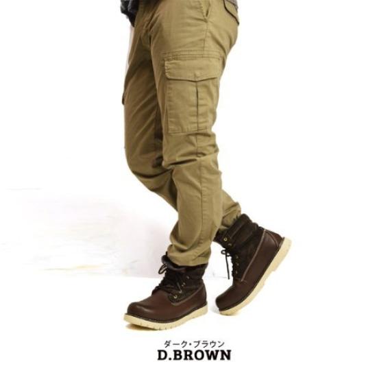 LIBERTO EDWIN Work and Cold Size Men's 2-Way Boots, Rain/Trekking Shoes, Fold-Up, Waterproof, Weather, 27cm, D/Brown