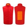 Men's Smart USB Heated Vest - Multi-Zone, Safe Electric Heating, Stand-Up Collar, Constant Temperature