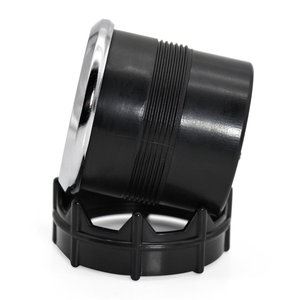 52mm Öldruckmessgerät mit Öldrucksensor 1/8 NPT Universal 0-100PSI Öldruckmessgerät Halterbecher für Autorennen