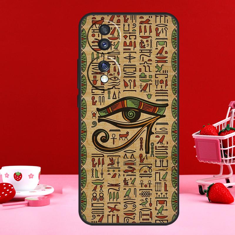Eye of Horus Egypt For Honor Magic 7 Lite 6 5 8 Pro Case For Honor Win 200 400 90 70 50 X8b X8c X9a X9b X9c X9d