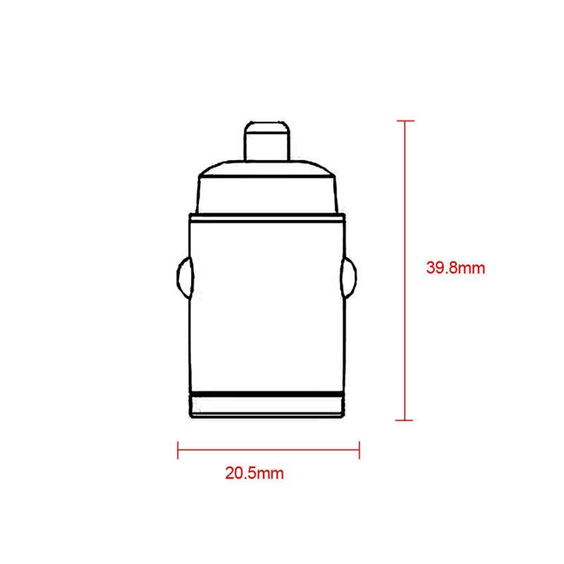 Mini Încărcător Auto Dual USB Tip C PD Adaptor Încărcare Rapidă Accesorii Ornamente 30W