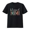 Blessed Mimi Cute Leopard Print T Shirt Vintage Washed Streetwear Soft Graphic Slightly Fashion Breathable Homme Comfortable