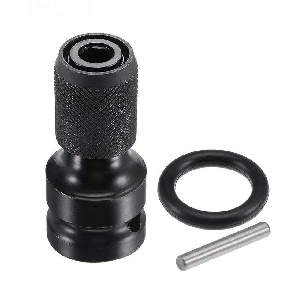 1Pcs Quick Release Tools Impact Wrench Socket Set Hex Ratchet Sleeve Adapter