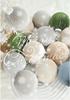 Flocked Plush Christmas Ball Ornaments for Tree Decorations