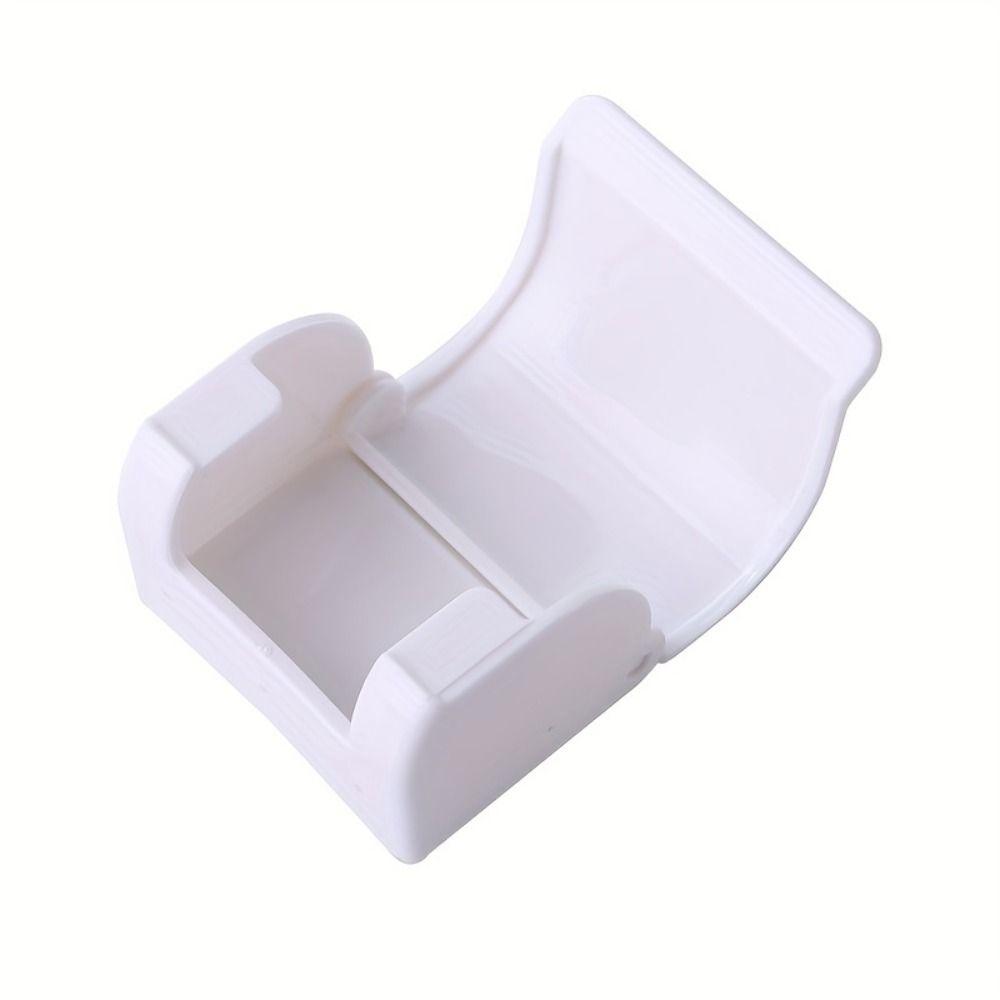 White Toothbrush Holder Plastic Shaver Holder Brush Holder Men Razor Hanger  Razor