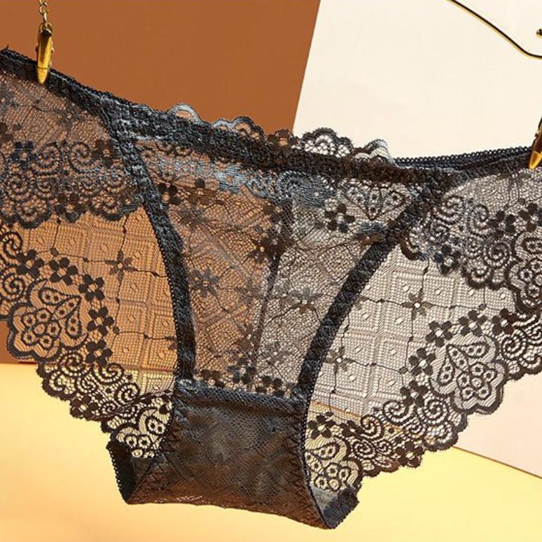 2/4PCS Spitze Sexy Höschen frauen Unterhose Niedrige Taille Unterwäsche Frauen Pantys Dessous
