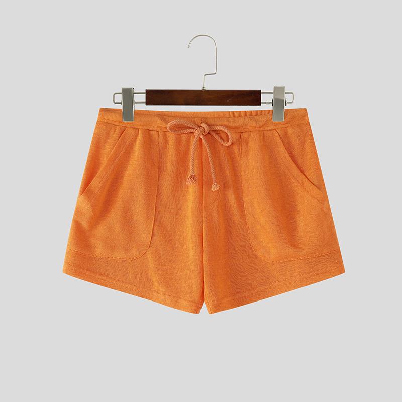 INCERUN Men's Athletic Gym Shorts Slim Fit Home Workout Short Pants
