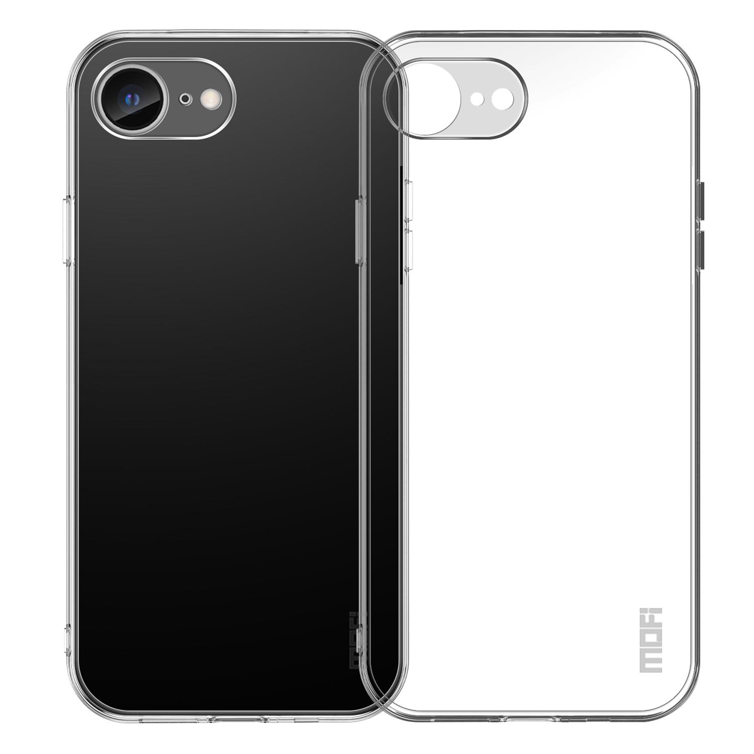 

MOFI For iPhone 16e Case Clear Shockproof TPU Thin Phone Cover A