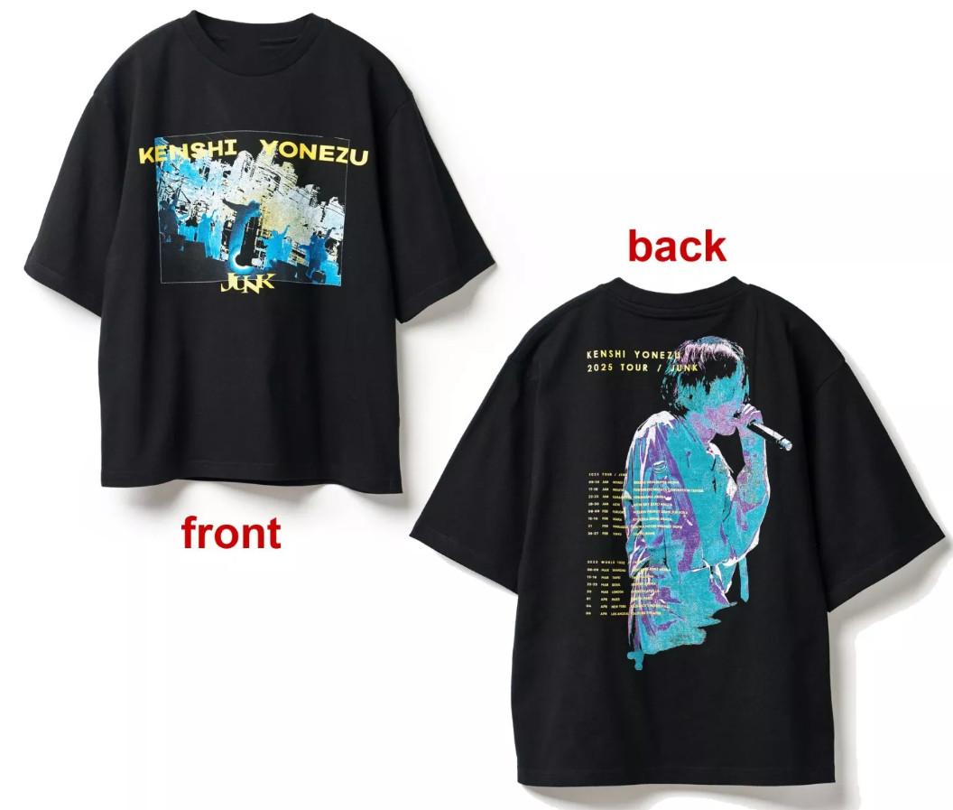 Kenshi Yonezu JUNK WORLD TOUR 2026 reprint T-shirt size S-5XL S