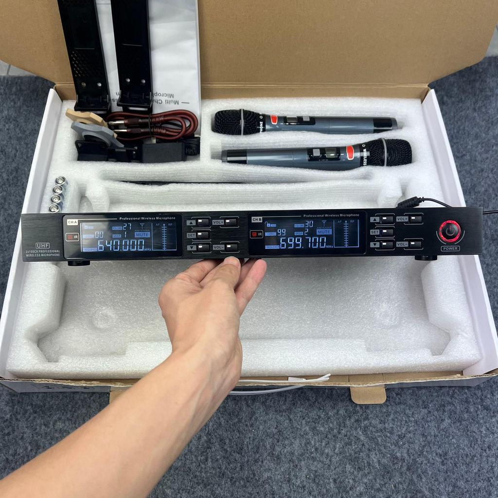 KTV U-band High-End Wireless Lavalier & Headset Microphone for Stage & Conference