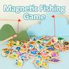 1 Set Montessori Marine Cognition Hand Eye Coordination Wooden Magnetic Fishing Toy Kids Early Educational Toys Birthday Gifts
