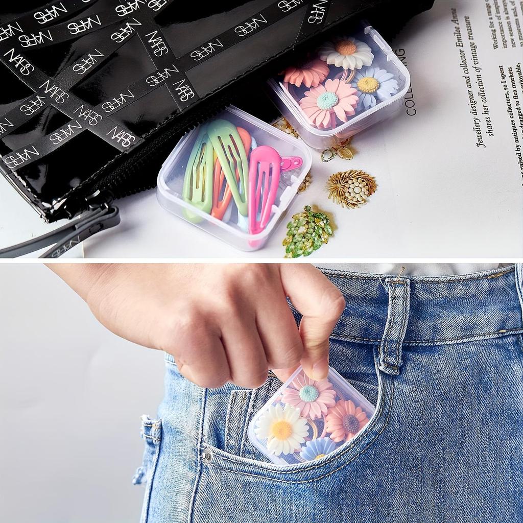 Transparent Portable Dustproof Drawer for Bead and Sundry Storage