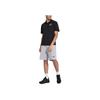 Reebok Casual Comfortable Knitted Short Sleeve Polo Shirt Men tops Black 24SRM401MGH0