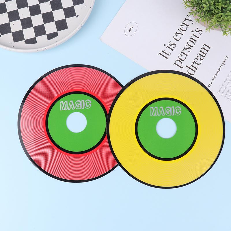 

Волшебные трюки с дисками, меняющими цвет (Не включает шелк) Клип сценический магический реквизит ментализм иллюзия трюк