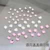 50 STÜCKE Super Glitzernde Bunte Fünfzackige Sterne Flatback Diamanten Nailart Strasssteine Edelstein Maniküre Flatback Charms Zubehör