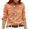 Women's Color Long Sleeve Cardigan with Pockets for Casual Everyday Wear